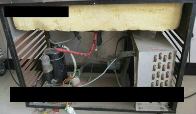 Unsafe Rolled Ice Cream Machine High Voltage Wiring